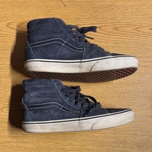 Vans Dark Blue High-Top Sneakers